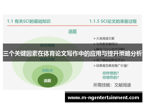 三个关键因素在体育论文写作中的应用与提升策略分析