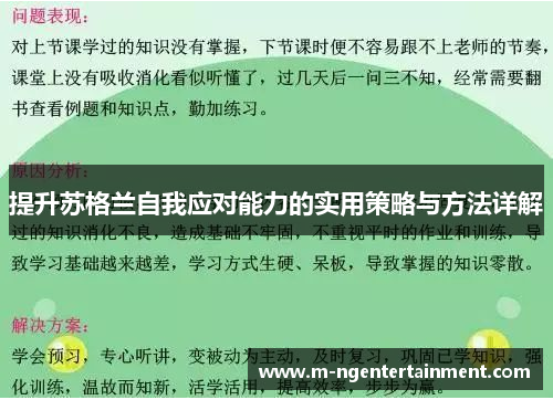 提升苏格兰自我应对能力的实用策略与方法详解